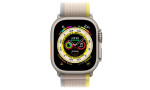 Newface Apple Watch 38mm Trail Kordon - Sarı-Bej