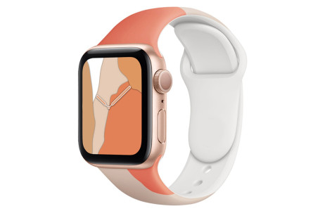 Newface Apple Watch 40mm KR407 Kamuflaj Silikon Kordon - Desen 6