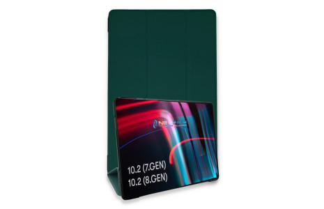 Newface iPad 10.2 (7.nesil) Kılıf Tablet Smart Kılıf - Koyu Yeşil