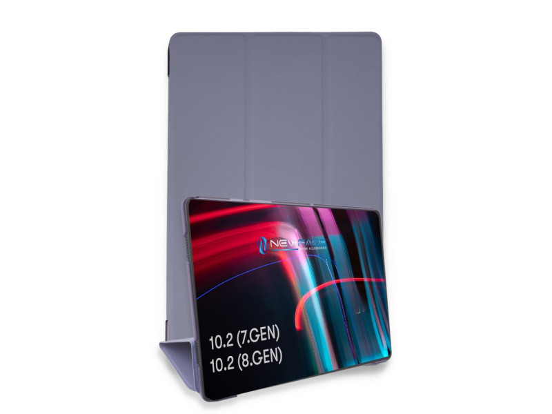 Newface iPad 10.2 (7.nesil) Kılıf Tablet Smart Kılıf - Lila