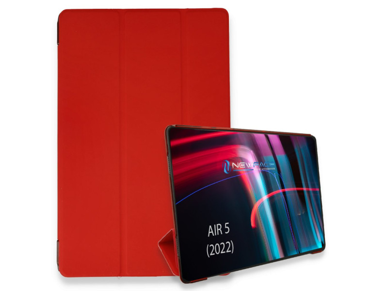 Newface iPad Air 5 (2022) Kılıf Tablet Smart Kılıf - Kırmızı
