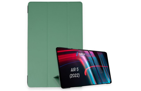 Newface iPad Air 5 (2022) Kılıf Tablet Smart Kılıf - Koyu Yeşil
