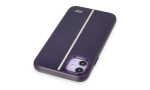 HDD iPhone 11 Kılıf HBC-155 Lizbon Kapak - Derin Mor