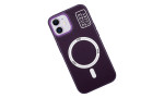 HDD iPhone 11 Kılıf HBC-157 Granada Magneticsafe Kapak - Derin Mor