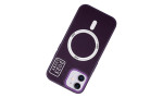 HDD iPhone 11 Kılıf HBC-157 Granada Magneticsafe Kapak - Derin Mor
