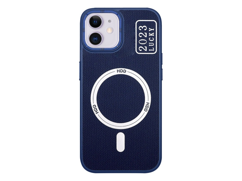 HDD iPhone 11 Kılıf HBC-157 Granada Magneticsafe Kapak - Lacivert