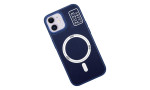 HDD iPhone 11 Kılıf HBC-157 Granada Magneticsafe Kapak - Lacivert