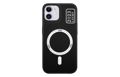 HDD iPhone 11 Kılıf HBC-157 Granada Magneticsafe Kapak - Siyah