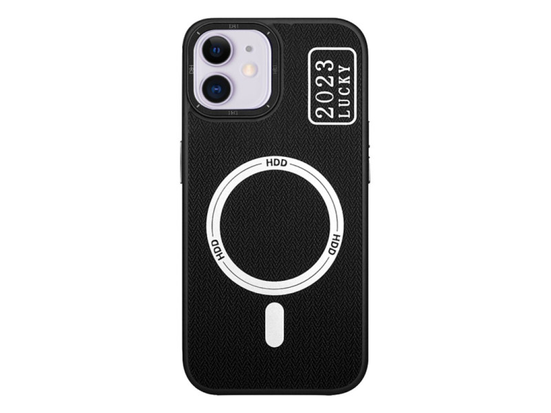 HDD iPhone 11 Kılıf HBC-157 Granada Magneticsafe Kapak - Siyah
