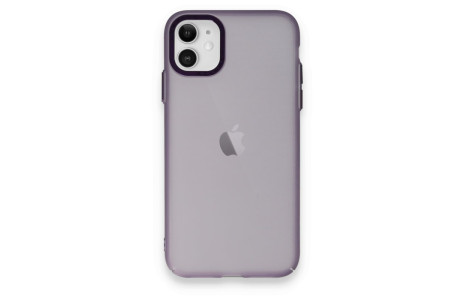 Newface iPhone 11 Kılıf Modos Metal Kapak - Derin Mor