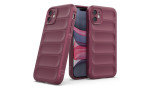 Newface iPhone 11 Kılıf Optimum Silikon - Bordo