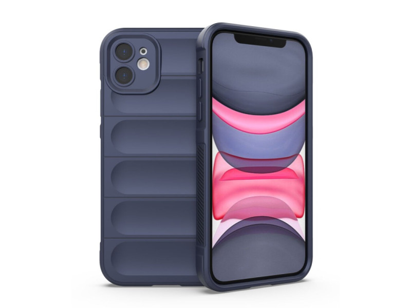 Newface iPhone 11 Kılıf Optimum Silikon - Lacivert