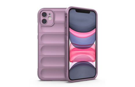 Newface iPhone 11 Kılıf Optimum Silikon - Mor