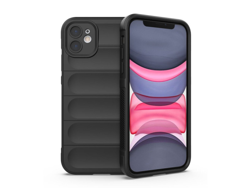 Newface iPhone 11 Kılıf Optimum Silikon - Siyah