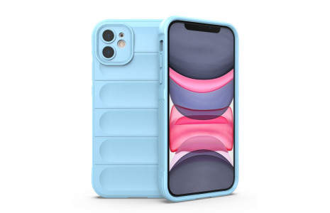 Newface iPhone 11 Kılıf Optimum Silikon - Sky Blue