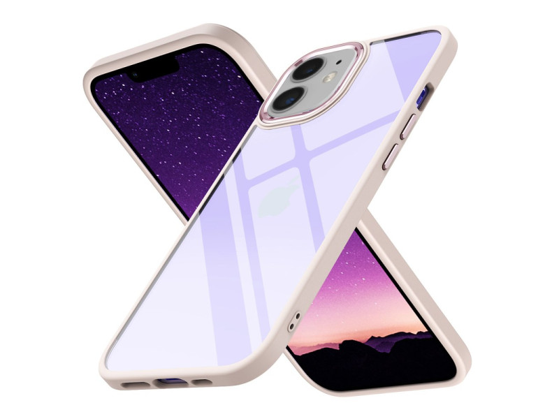 Newface iPhone 11 Kılıf Power Silikon - Rose