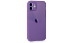 Newface iPhone 11 Kılıf Puma Silikon - Koyu Mor
