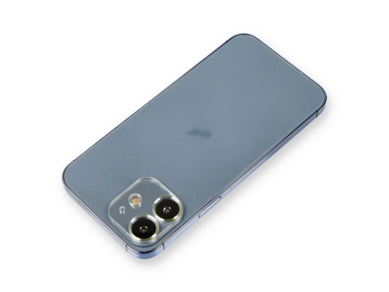 Newface iPhone 11 Metal Kamera Lens Koruma Cam - Açık Yeşil