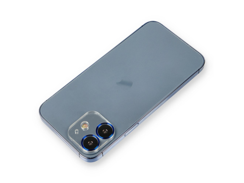 Newface iPhone 11 Metal Kamera Lens Koruma Cam - Mavi