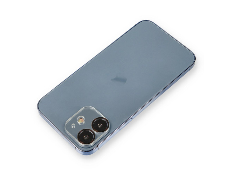 Newface iPhone 11 Metal Kamera Lens Koruma Cam - Siyah