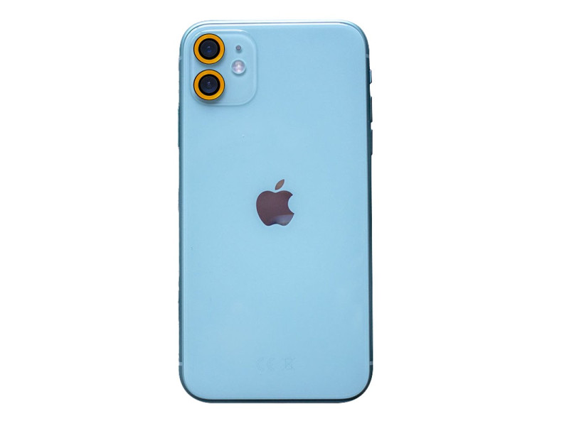 Newface iPhone 11 Neon Fosforlu Kamera Lens - Sarı