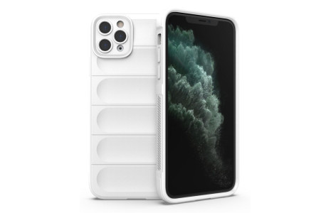 Newface iPhone 11 Pro Kılıf Optimum Silikon - Krem