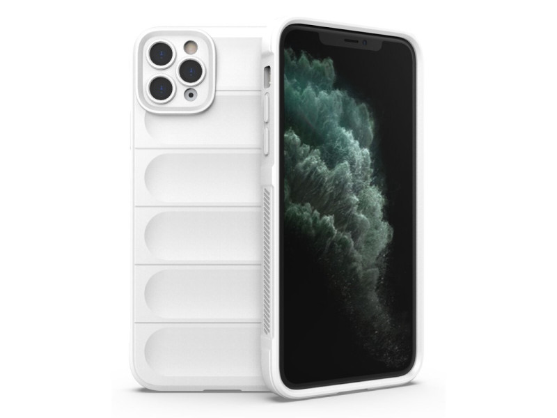 Newface iPhone 11 Pro Kılıf Optimum Silikon - Krem