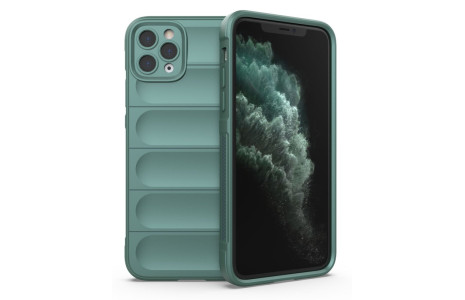 Newface iPhone 11 Pro Kılıf Optimum Silikon - Koyu Yeşil