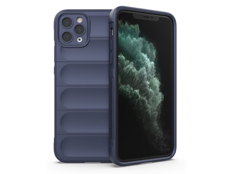 Newface iPhone 11 Pro Kılıf Optimum Silikon - Lacivert