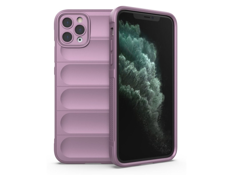 Newface iPhone 11 Pro Kılıf Optimum Silikon - Mor