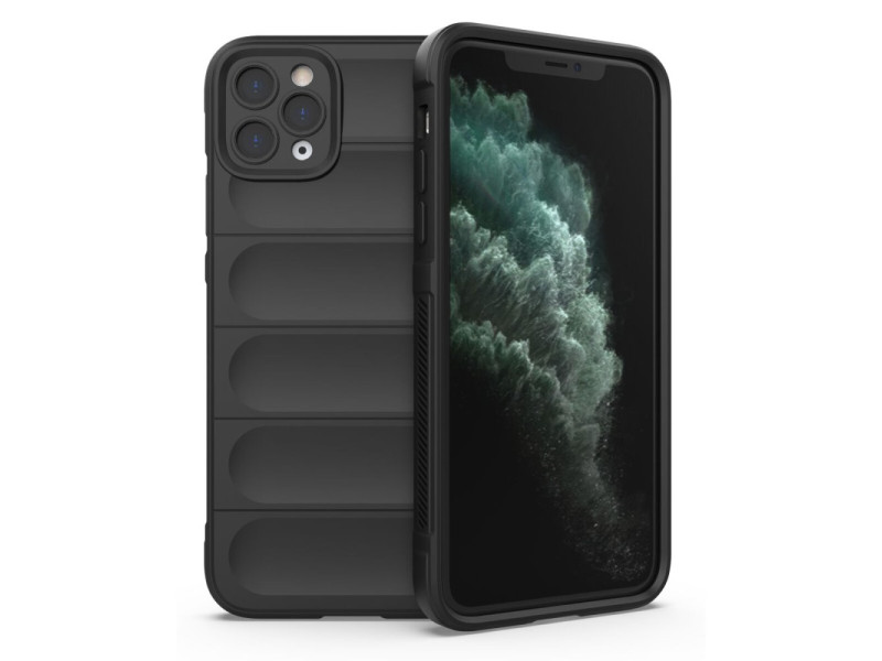 Newface iPhone 11 Pro Kılıf Optimum Silikon - Siyah