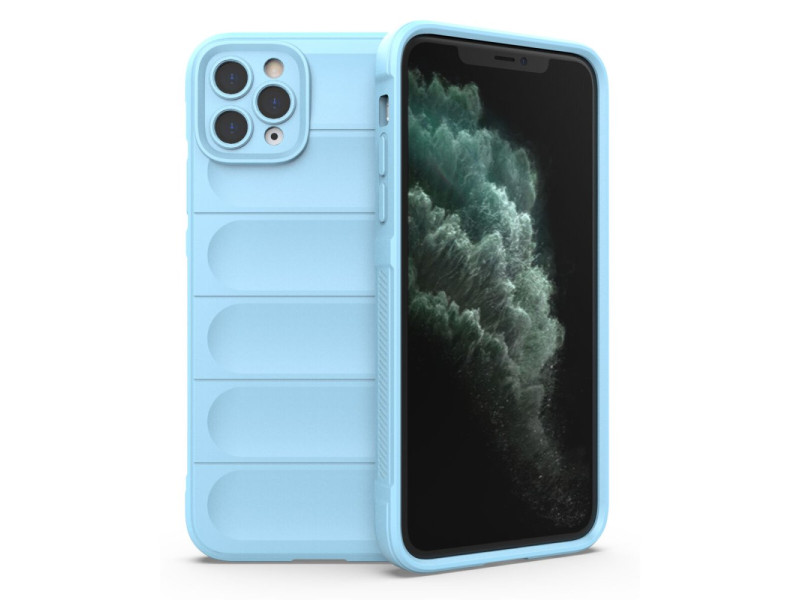 Newface iPhone 11 Pro Kılıf Optimum Silikon - Sky Blue