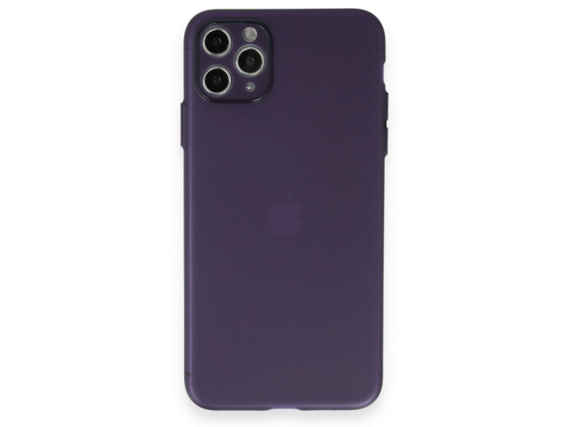 Newface iPhone 11 Pro Kılıf Puma Silikon - Koyu Mor