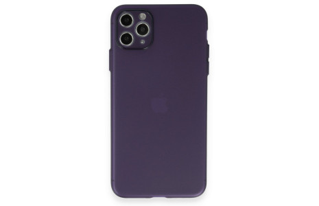 Newface iPhone 11 Pro Max Kılıf Puma Silikon - Koyu Mor