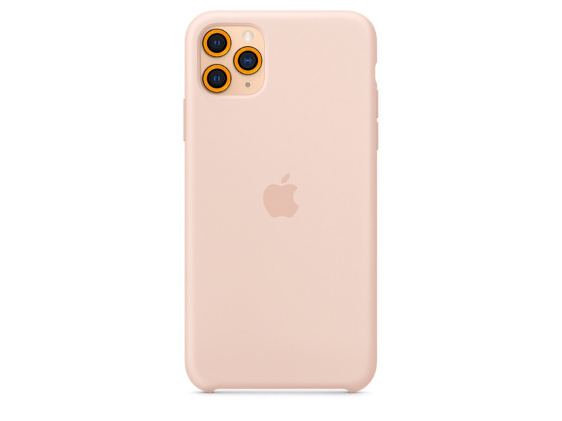 Newface iPhone 11 Pro Max Neon Fosforlu Kamera Lens - Sarı