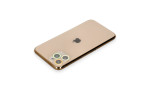 Newface iPhone 11 Pro Max Renkli Kamera Lens Koruma Cam - Sarı-Turuncu