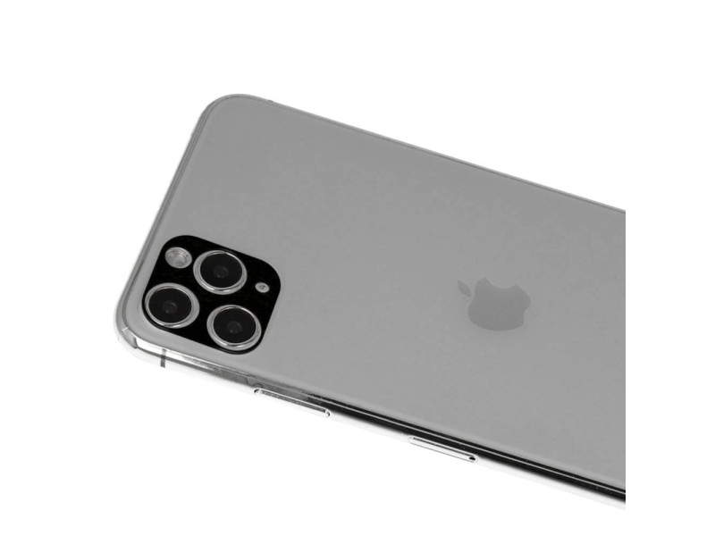 Newface iPhone 11 Pro Rainbow Kamera Lens Koruma Cam - Siyah