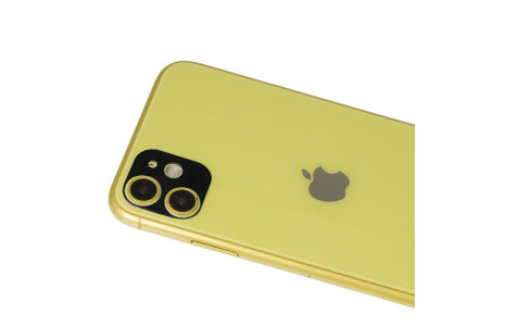 Newface iPhone 11 Rainbow Kamera Lens Koruma Cam - Siyah