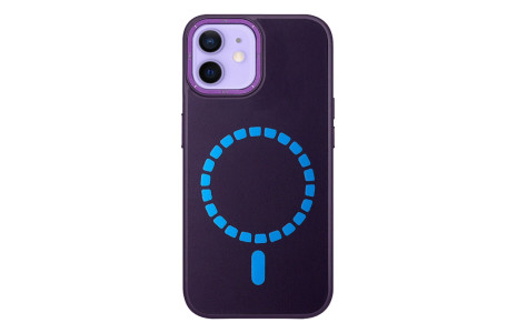 HDD iPhone 12 Kılıf HBC-156 Forum Magneticsafe Kapak - Derin Mor