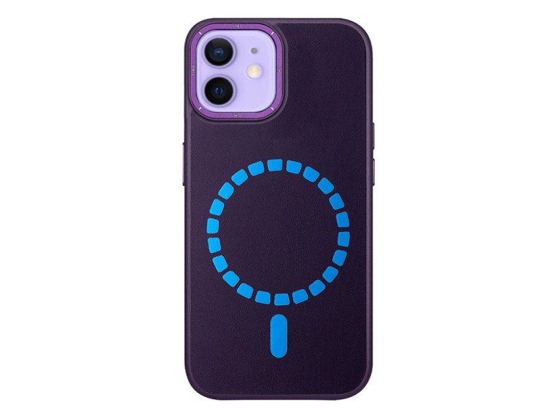 HDD iPhone 12 Kılıf HBC-156 Forum Magneticsafe Kapak - Derin Mor