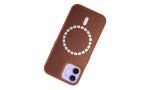 HDD iPhone 12 Kılıf HBC-156 Forum Magneticsafe Kapak - Kahverengi