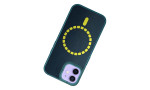 HDD iPhone 12 Kılıf HBC-156 Forum Magneticsafe Kapak - Koyu Yeşil
