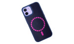 HDD iPhone 12 Kılıf HBC-156 Forum Magneticsafe Kapak - Lacivert
