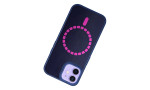 HDD iPhone 12 Kılıf HBC-156 Forum Magneticsafe Kapak - Lacivert