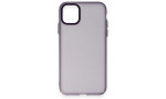 Newface iPhone 12 Kılıf Modos Metal Kapak - Derin Mor