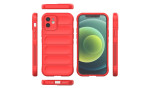 Newface iPhone 12 Kılıf Optimum Silikon - Kırmızı