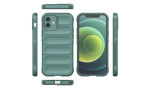 Newface iPhone 12 Kılıf Optimum Silikon - Koyu Yeşil