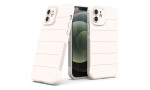 Newface iPhone 12 Kılıf Optimum Silikon - Krem