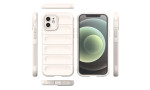 Newface iPhone 12 Kılıf Optimum Silikon - Krem