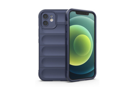Newface iPhone 12 Kılıf Optimum Silikon - Lacivert